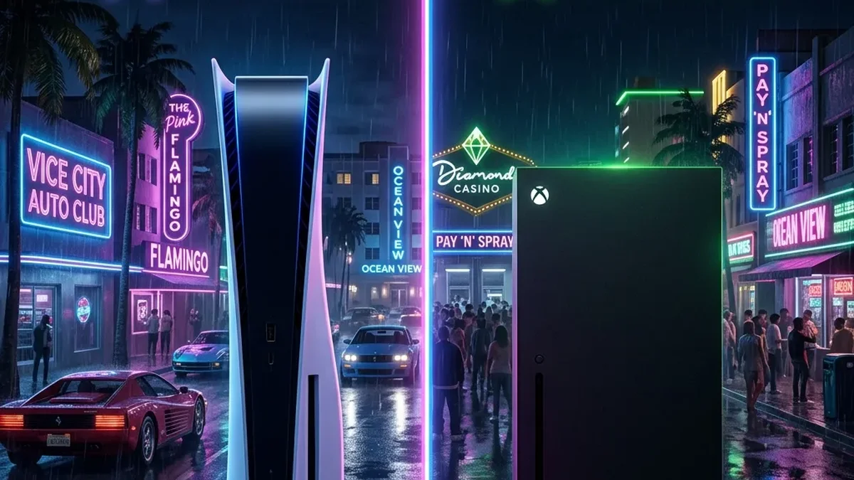 GTA 6 PS5 vs Xbox Series X Performance: 30FPS vs 60FPS Pro Mode