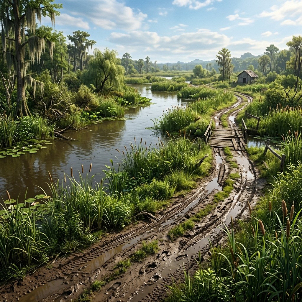 Visual of Skunk Ape Encounter